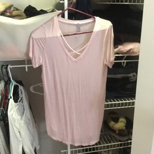 Tee shirt dress from garage